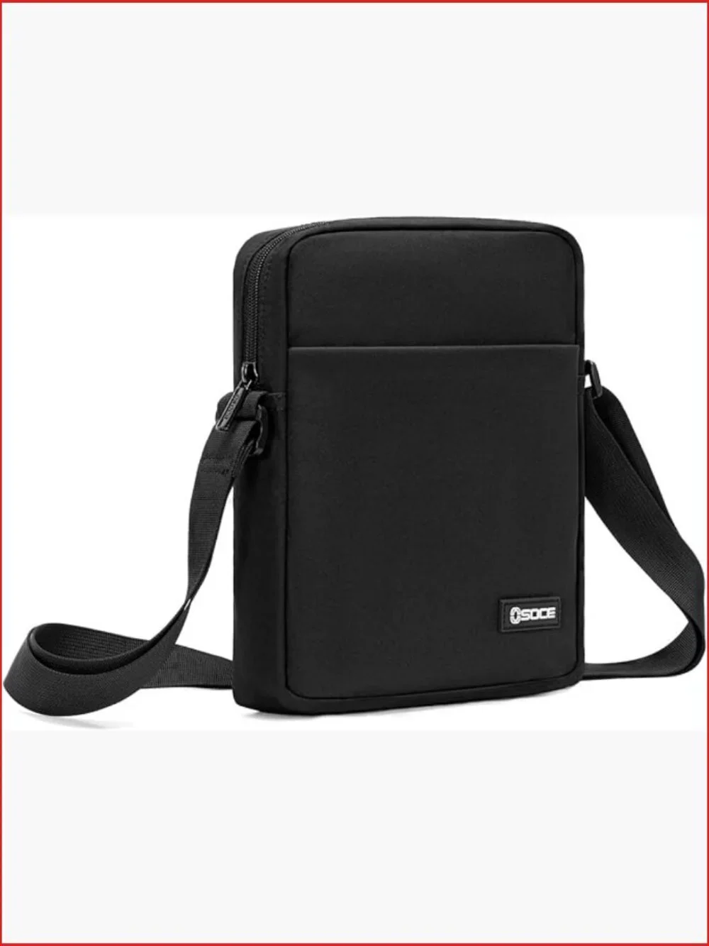 Slim Lightweight Messenger Bag Crossbody Shoulder Bag for Men Business Commuter